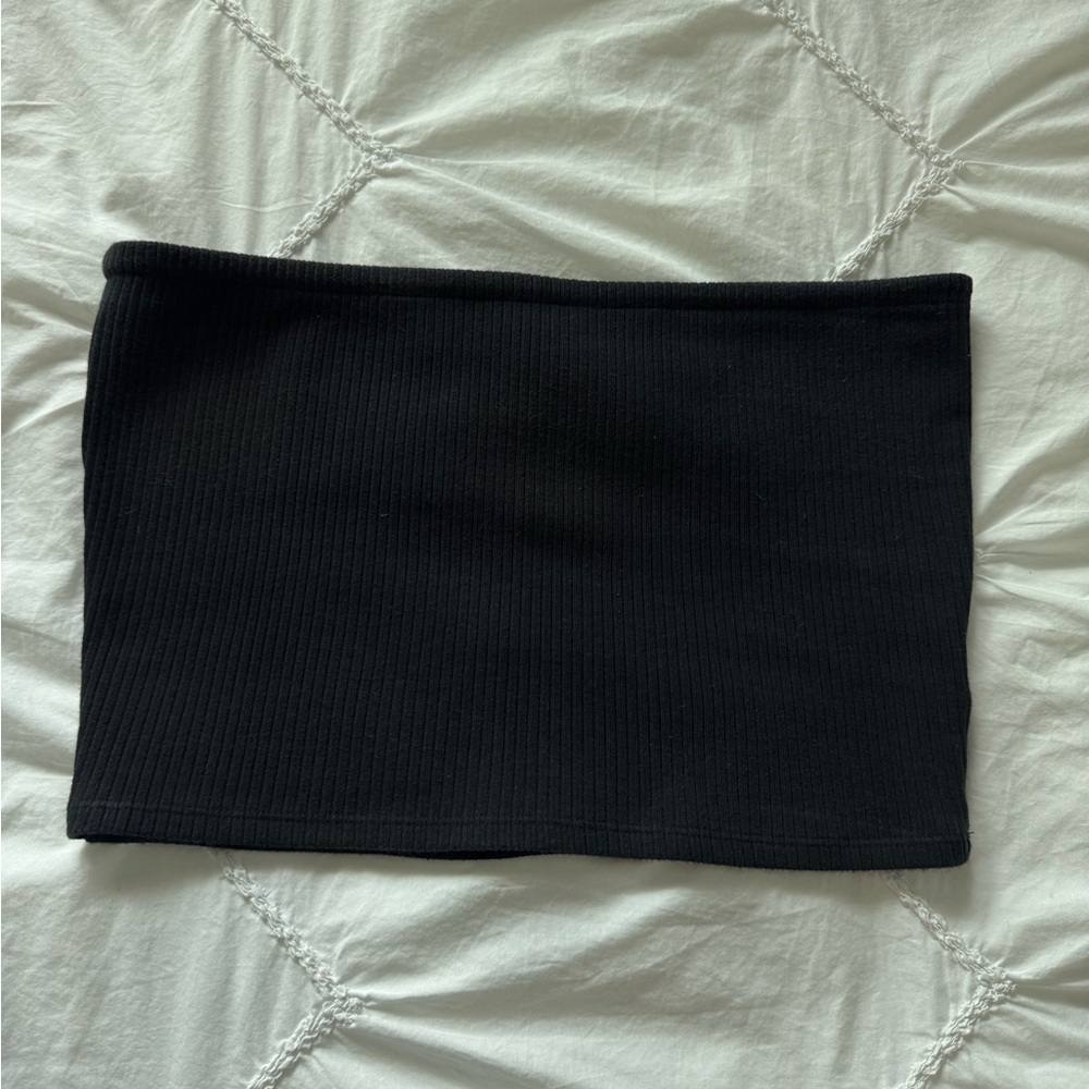 UO Hallie Ribbed Knit Tube Top - Picture 3 of 4